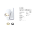 MEGANO-S USB - Wandlamp GU10 - Wit