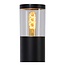 FEDOR - Sokkellamp Buiten - E27 - IP44 - Zwart - OUTLET