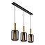 JOANET - Hanglamp - 3xE27 - Fumé - OUTLET