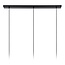 JOANET - Hanglamp - 3xE27 - Fumé - OUTLET