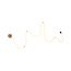 Lucide JANDERIN - Applique murale - LED Dim. - CCT - 1x48W 2200K/3300K - Détecteur à balayage manuel - Champagne Couleur | Vibes