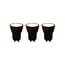 Lucide MR11 * 3 - Ampoule led - Ø 3,5 cm - LED Dim. - GU10 (MR11) - 3x3,8W 2700K - Noir - Ensemble de 3