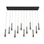 Premium JOAKIM - Suspension - LED Dim. - CCT - 12x7W 2700K/4000K - Café - 24407/86/96