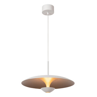 Lucide Premium Premium KENNETH - Pendant light - Ø 40 cm - LED Dim. - 1x12W 2700K - White