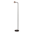 Premium MONTANA - Floor lamp - LED Dimmable - 1x6.3W 2700K - Coffee - 68700/05/96