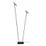 DUARTE - Floor lamp - 2xG9 - Grey iron | Vibes - 03751/02/15