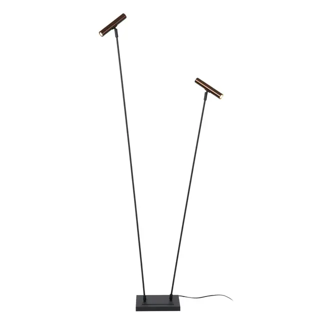 DUARTE - Floor lamp - 2xG9 - Coffee | Vibes - 03751/02/96