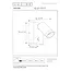 TAYLOR - Wandspot / Wandlamp Binnen/Buiten - 1xGU10 - IP54 - Bewegingssensor - Zwart - 09831/01/30