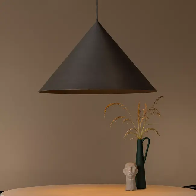 SPITZE - Hanglamp - Ø 60 cm - 1xE27 - Grijs | Vibes - 21440/60/36