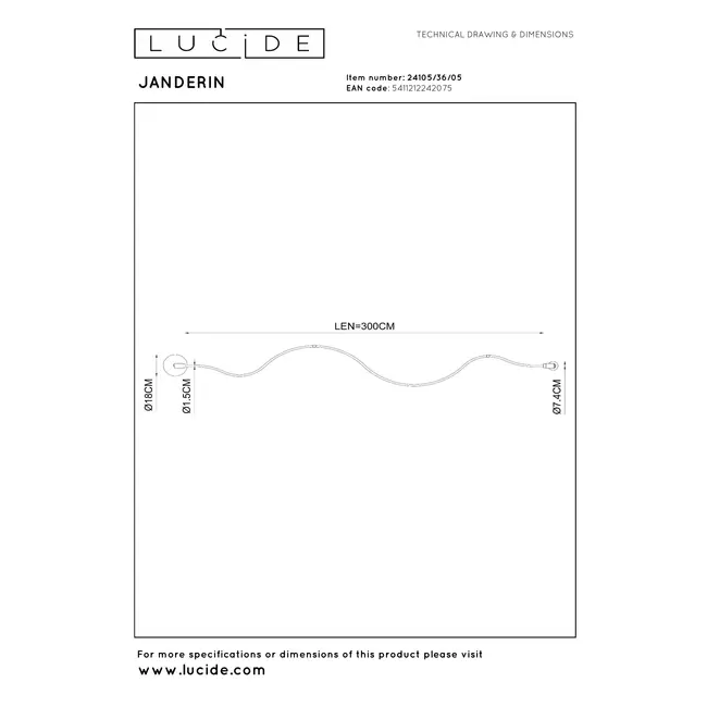 JANDERIN - Flush ceiling light - LED Dim. - CCT - 1x36W 2200K/3300K - Champagne Color | Vibes - 24105/36/05