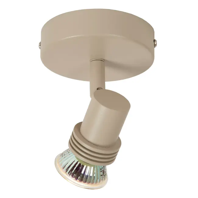 KIANTI - Ceiling spotlight - Ø 10 cm - 1xGU10 - Taupe - 53901/01/41