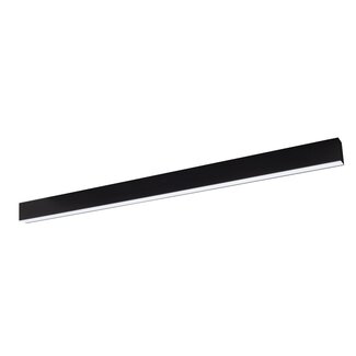 Nova Luce Gand - Guirlande lumineuse LED - 120 x 3,8 x 7 cm - 40 W - Noir - Prise