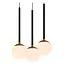 Premium CALINA - Pendant light - Ø 69,9 cm - LED Dim. - CCT - 12x7W 2200K/3300K - Black - 24406/84/30