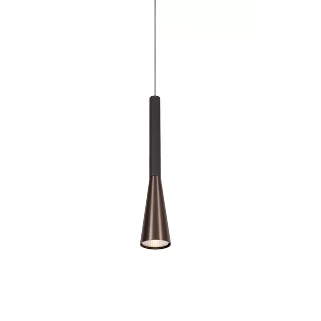 Premium JOAKIM - Suspension - Ø 7,7 cm - LED Dim. - CCT - 1x7W 2700K/4000K - Café - 24407/07/96
