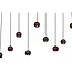 Premium MONTANA - Hanglamp - LED Dimb. - CCT - 13x5,7W 2700K/4000K - Koffie - 68400/75/96