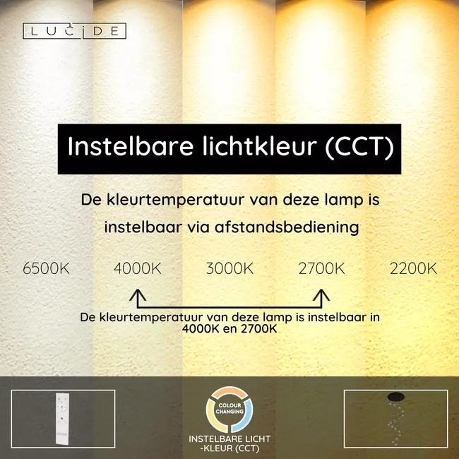 Premium MONTANA - Hanglamp - LED Dimb. - CCT - 16x5,7W 2700K/4000K - Grijs ijzer - 68400/92/15