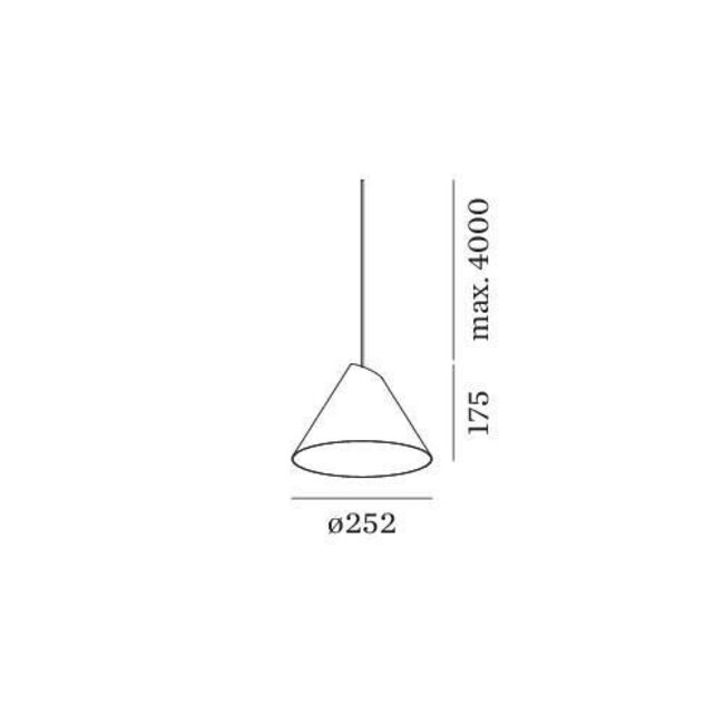 LED pendant lamp Shiek 2.0