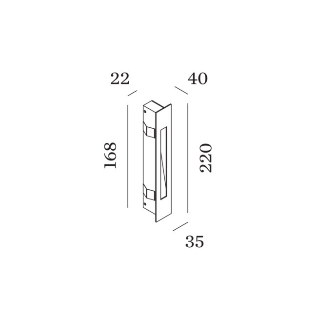 STRIPE 2.2 LED inbouwarmatuur