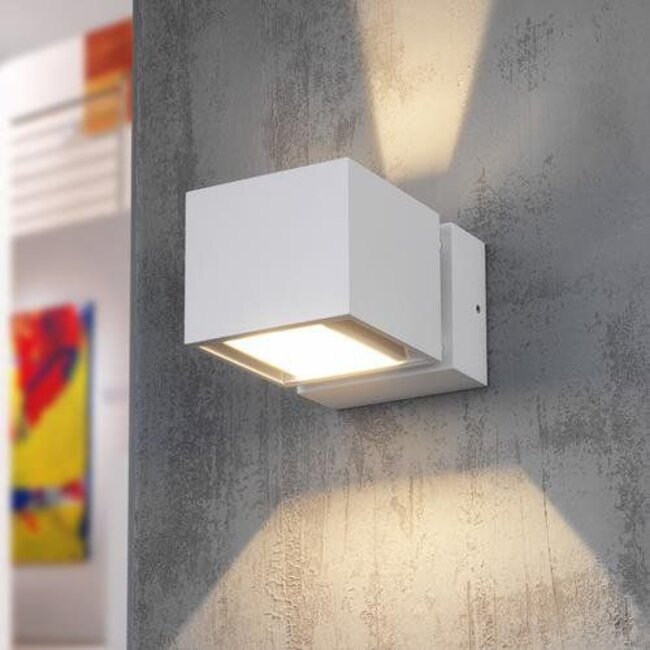 modern white LED wall fixture IP54 BFELD