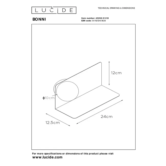 BONNI - Wall lamp - 1xG9 - Blue - 45200/01/35