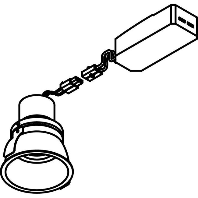 Spot encastré LED fixe NOVA 555.10016