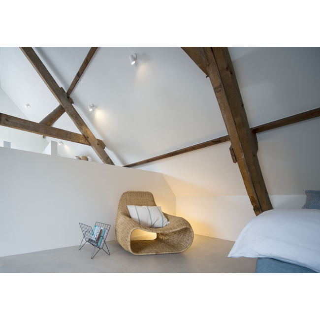 SQUBE on base 1.0 LED - Zwart - 3000K