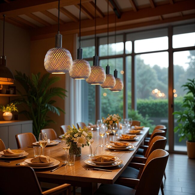 LED FLOATING BAMBOO BRONZE G300 2200K 6W