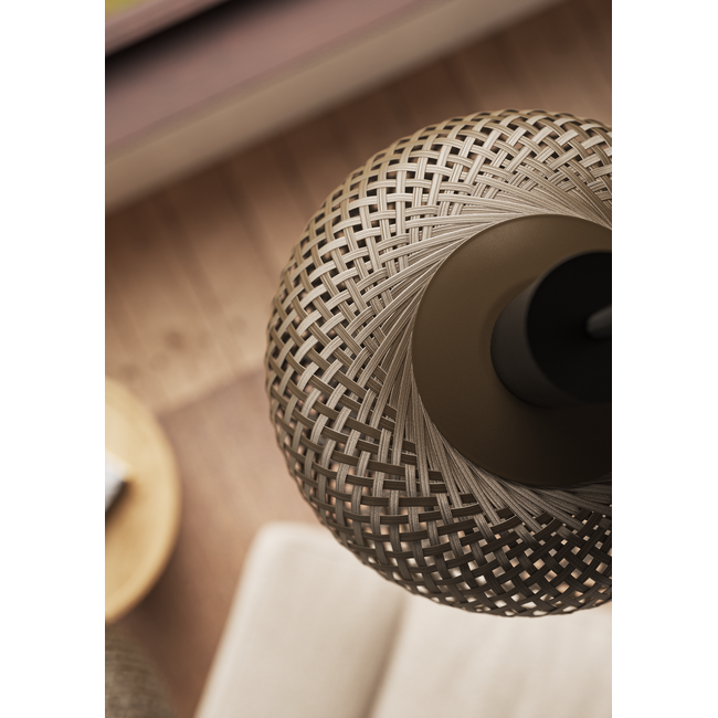 LED FLOATING BAMBOO BRONZE OVAL E300 2200K 6W