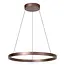 LIANE - Pendant lamp - Ø 80 cm - LED Dimmable - CCT - 2x36W 2700K/4000K - Rust brown | Vibes - 46404/80/97