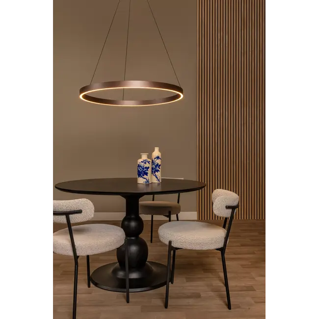 LIANE - Hanglamp - Ø 80 cm - LED Dimb. - CCT - 2x36W 2700K/4000K - Roest bruin | Vibes - 46404/80/97