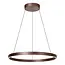 LIANE - Pendant lamp - Ø 80 cm - LED Dimmable - CCT - 2x36W 2700K/4000K - Rust brown | Vibes - 46404/80/97