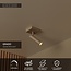 GRADO - Spot de plafond - 1xGU10 (MR11) - Taupe - 22974/01/41