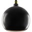 Globe de billard LED 200 noir - E27 - 4 W - 240 lm - 2200 K