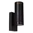 TIMBALA - Indoor/Outdoor Wall Spotlight/Wall Lamp - 2xGU10 - IP44 - Black | Essential - 11840/02/30