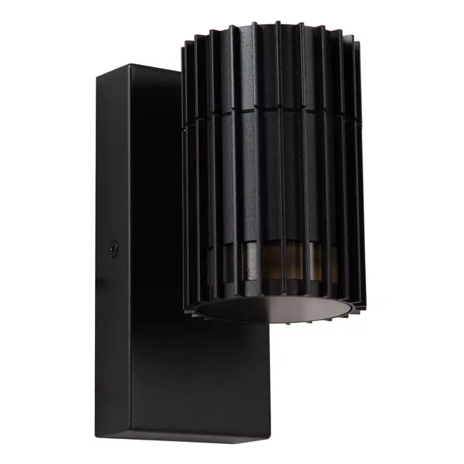TIMBALA - Indoor/Outdoor Wall Spotlight/Wall Lamp - 1xGU10 - IP44 - Black | Essential - 11840/01/30