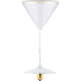 Segula Ampoule LED Martini transparente E27 6W 600lm 2200K