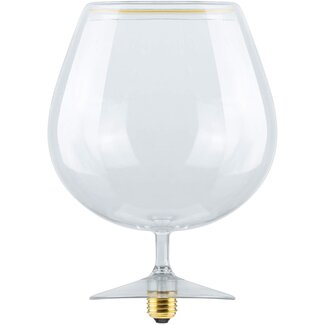 Segula Ampoule LED Cognac transparente - E27 - 6W - 600 lm - 2200K