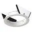 Clickfit Rim Flat recessed spotlight - white
