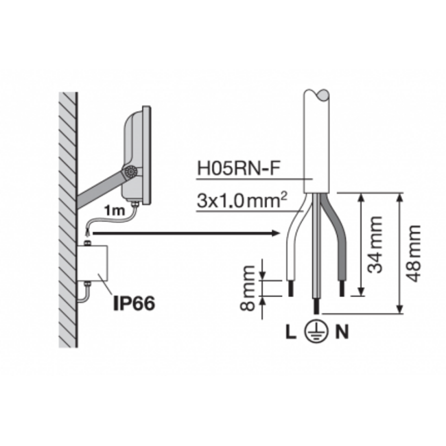 Ledvance LED spotlight 17 W / 11 W