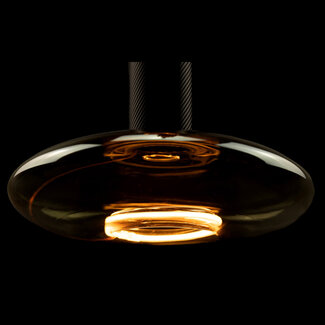 Segula Ampoule LED flottante UFO 220 gris fumé - Culot E27 - 4,5 W - 185 lm - 1900 K