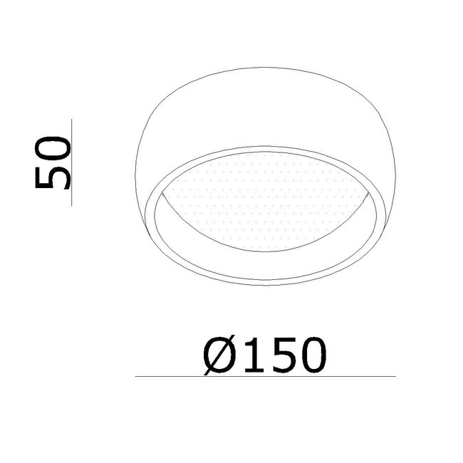 Surface-mounted spotlight MONTANA