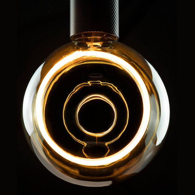 LED Floating Globe 150 smokey grey - 90¡-E27-6W-260lm-1900K