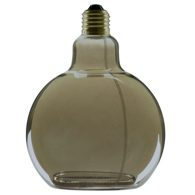 LED Floating Globe 125 smokey gray-E27-6W-220lm-1900K