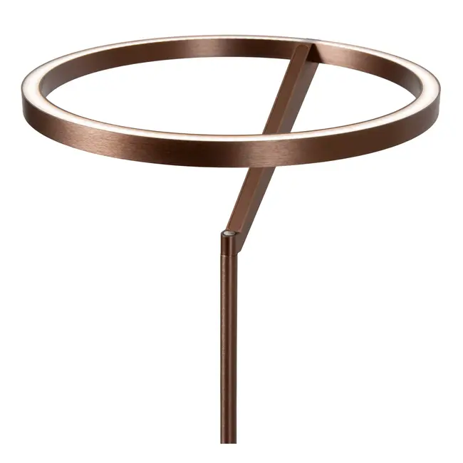 Premium APPLAUSE - Floor lamp - Ø 33 cm - LED Dimmable - CCT - 2700K/4000K - Coffee - 23700/20/96