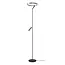 Premium APPLAUSE - Floor lamp - Ø 33 cm - LED Dimmable - CCT - 2700K/4000K - Grey iron - 23700/20/15