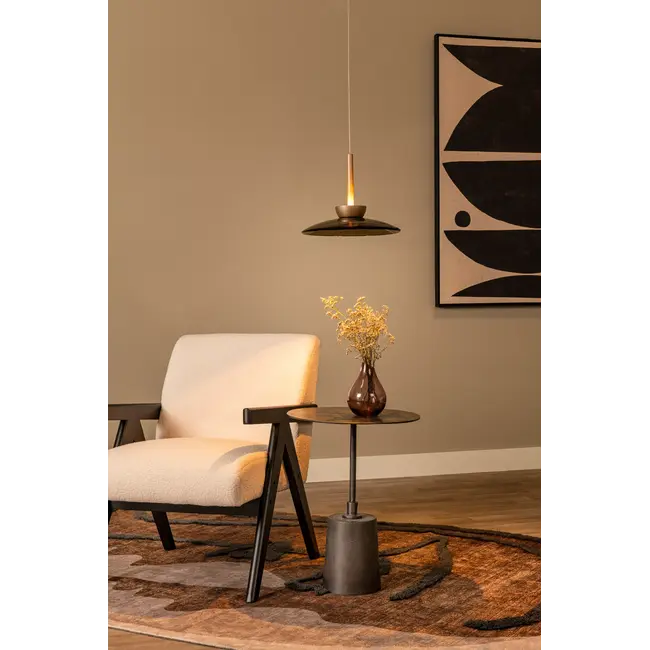 Premium SANTIAGO - Hanglamp - Ø 32 cm - LED Dimb. - CCT - 1x16W 2700K/4000K - Amber - 23401/12/62