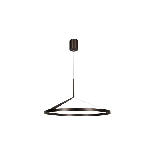 Premium APPLAUSE - Pendant Lamp - Ø 80 cm - LED Dimmable - CCT - 1x50W 2700K/4000K - Hand Motion Sensor - Grey Iron - 23400/80/15