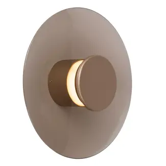Lucide Premium Applique murale Premium SANTIAGO - Ø 23 cm - LED à intensité variable - Température de couleur - 1 x 10 W 2700 K/4000 K - Ambre