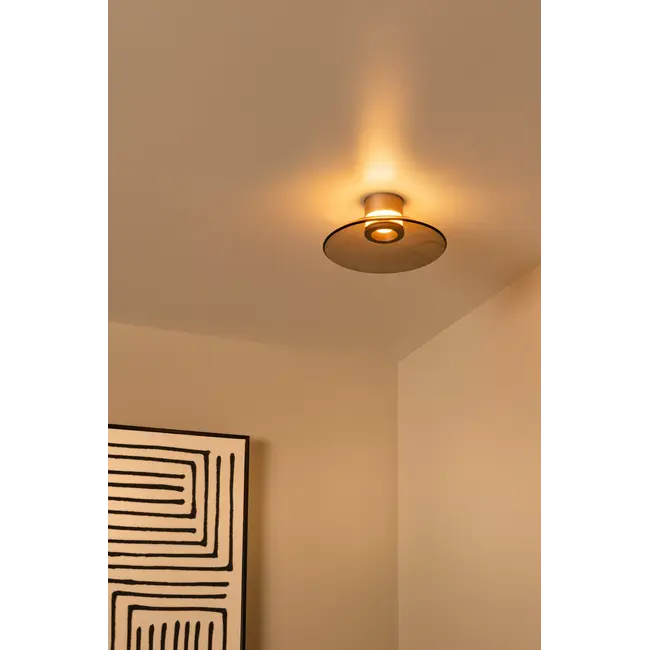 Premium SANTIAGO - Plafonnière - Ø 23 cm - LED Dimb. - CCT - 1x10W 2700K/4000K - Amber - 23101/12/62