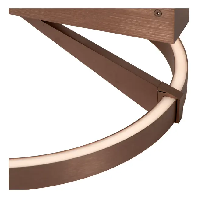 Premium APPLAUSE - Ceiling lamp - Ø 40 cm - LED Dimming. - CCT - 1x26W 2200K/4000K - Coffee - 23100/40/96